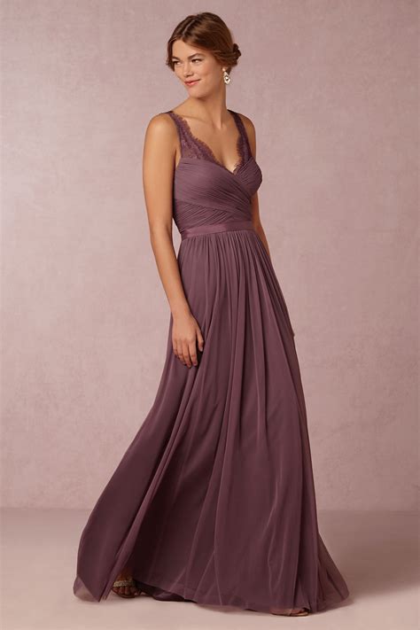 Chiffon Purple Elegant Long Bridesmaid Dress Budget Bridesmaid Uk