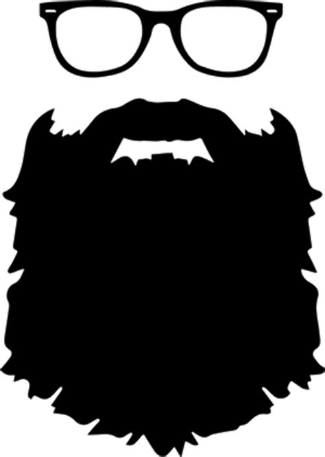 Download High Quality Beard Clipart Silhouette Transparent Png Images