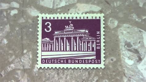 Thank you for visiting wertvolle briefmarken übersicht, we hope you can find what you need here. Brandenburger Tor auf alten Briefmarken - Deutsche Bundespost - YouTube
