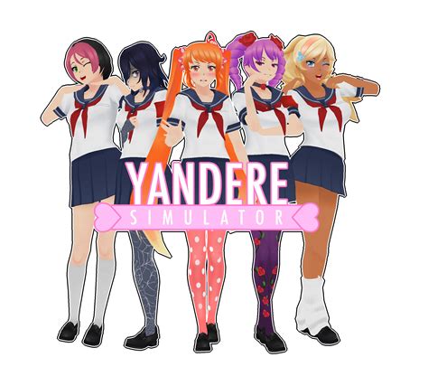 Mmd Yandere Simulator Random Models Dl By Thatsaikoucoconut On