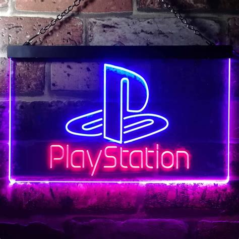 Playstation Game Room Neon Like Led Sign T For Gamers In 2021