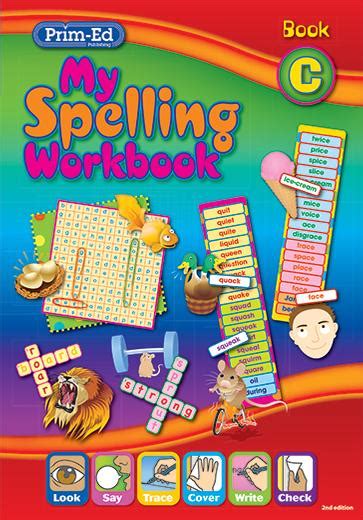 My Spelling Workbook 2nd Class English Prim Ed