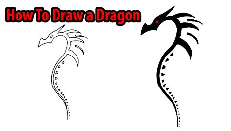 Dragon Drawing Easy Step By Step Free Download On Clipartmag
