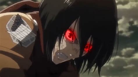 Please don't add spoilers from the manga in the comments. mikasa almost kills levi - Attack on Titan season 3 part 2 ...