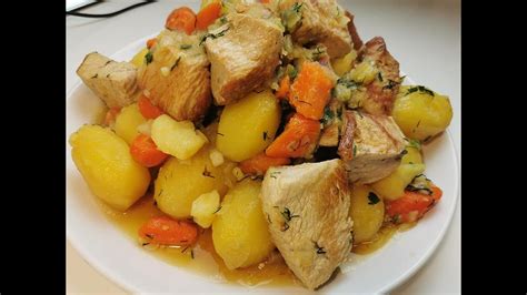 Weitere ideen zu rezepte, kartoffel rezepte schnell, lecker. Zartes Putenfleisch mit Kartoffeln. Lecker, schnell und ...