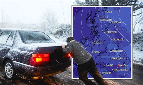 Uk Weather Warning Met Office Tells Brits To Brace For Snow And Brutal