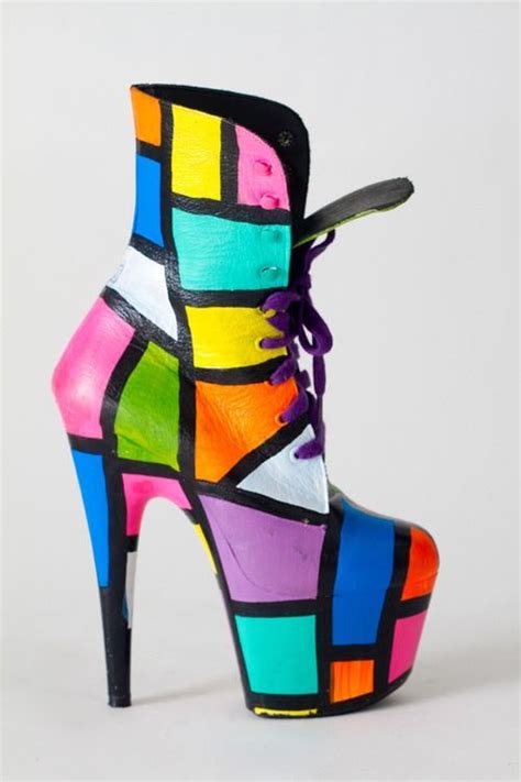 Living Color Funky Shoes Crazy Shoes Unique Shoes