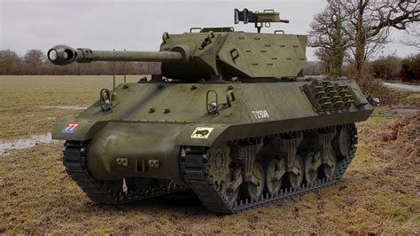 3d Model Ww2 M10 Achilles Tank Destroyer Turbosquid 1555789