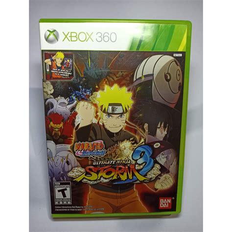 Naruto Ultimate Ninja Storm 3 Xbox 360 Original Shopee Brasil