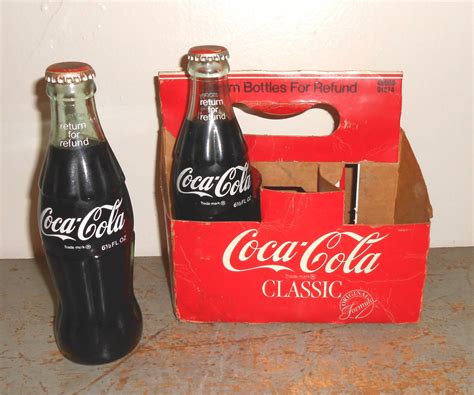 Vintage Coke Bottles Coca Cola Bottles Full Bottles
