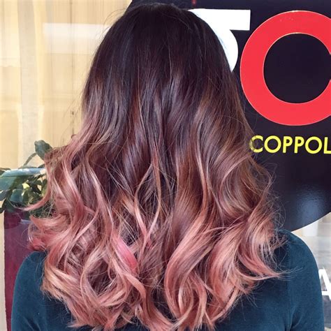Balayage refers to a hair coloring technique where dye is literally painted freehand onto your hair. Pink ombre hair. #pinkhair #balayage | Pink ombre hair, Balayage hair grey, Balayage hair blonde ...