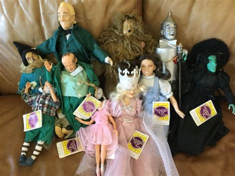 Wizard Of Oz Collectible Complete Set Of Ten Dolls Hamilton Collection
