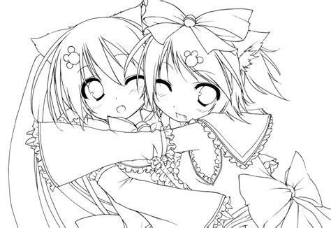 Anime Girls Coloring Pages 100 Pictures Free Printable