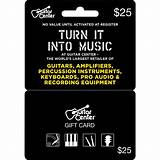 Guitar Center Gift Card Exchange Images
