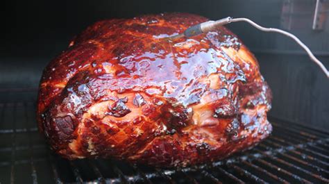 Maple Glazed Whole Smoked Ham Holiday Ham Recipe