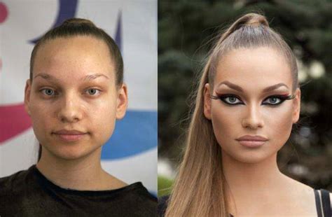 Rndm Select People Before And After Make Up
