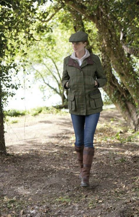 Ladies Tweed And Country Clothing Countryside Fashion Outdoor Outfit