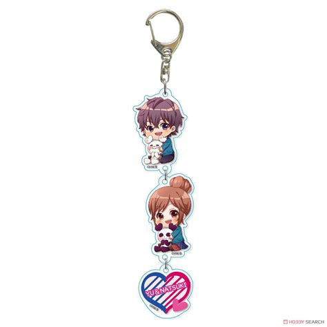 Gyugyutto Three Concatenation Key Ring We Have Always Been 10 Cm Apart