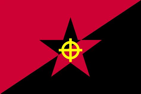 Flag Of National Anarchism Rvexillology