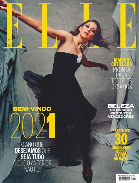 Capa Revista Elle 1 Janeiro 2021 Capasjornaispt