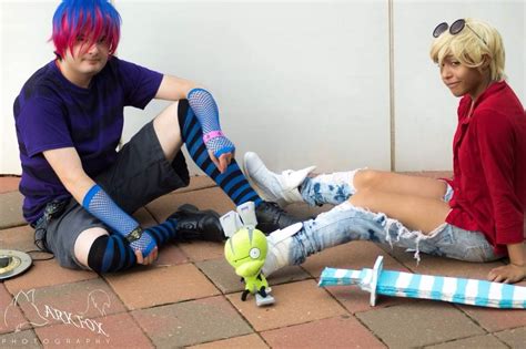 Genderbent Panty And Stocking Photoshoot Cosplay Amino