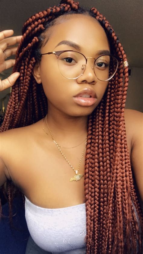 20 Box Braids Hairstyles Red Hairstyle Catalog