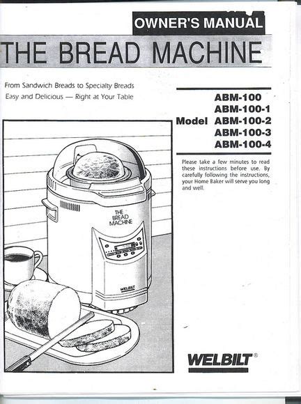 We can't seem to find a manual for this anywhere. OEM Welbilt Dak ABM100 Bread Machine User Manual & Recipes Booklet in 2020 | Bread machine ...