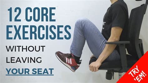 Office exercise set body workout for office worker neck shoulder. Ab Exercises At Desk | Desk Design Ideas