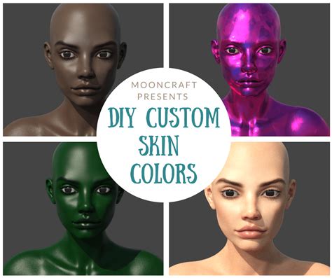 Tutorial Custom Skin Colors In Daz Free 3d Resources