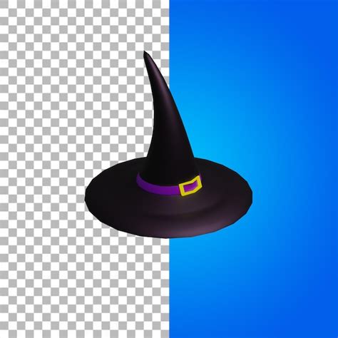 Premium Psd Witch Hat Halloween 3d Rendering