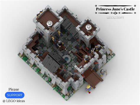 Princess Junes Castle My Lego Ideas Project 05 Hello De Flickr