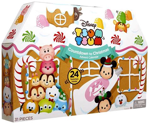 Disney Tsum Tsum Countdown To Christmas Advent Calendar 2016 Jakks Pacific Toywiz