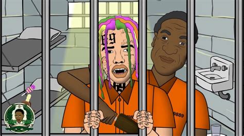 6ix9ine Tooted Official Music Video Lt Animated Cartoon Youtube