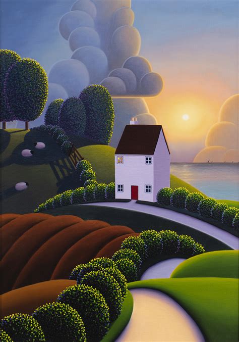At Home By The Sea Paul Corfield Castle Fine Art