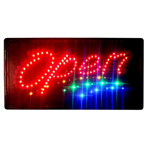Dsd Group 10 X 19 Animated Motion Led Neon Light Open Sign And Reviews Wayfair
