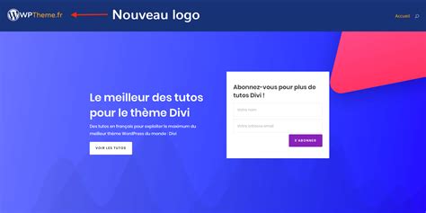 Comment Changer Le Logo Du Thème Divi Wptheme