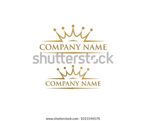 Creative Crown Concept Logo Design Template Stock Vector Royalty Free
