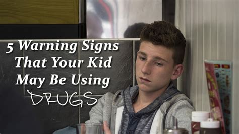 5 Warning Signs That Your Kid May Be Using Drugs Dot Com Women