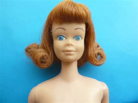 1960s Vintage Original Mattel Titan Bubblecut Barbie Midge Blonde Brunette Heads 1750 Picclick