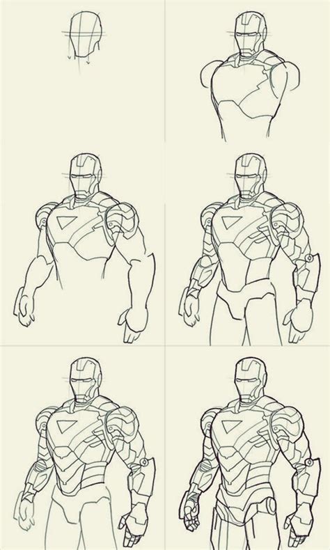 Here Youll Learn How To Draw Iron Man Thankfully If You Are One Of