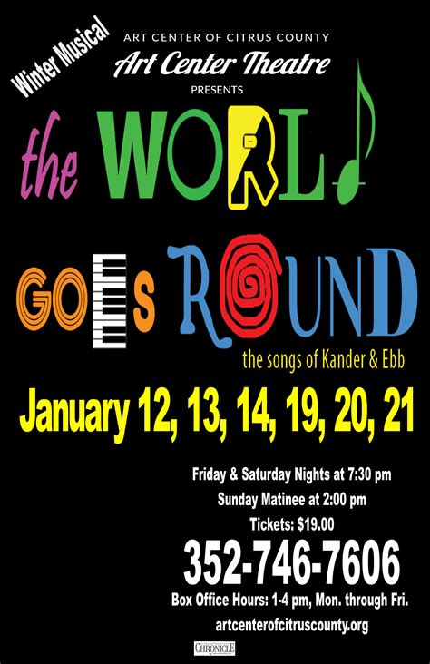 And The World Goes Round Art Center Of Citrus County