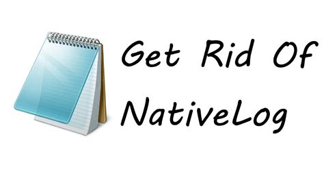 I know that this will not interest a lot of you, but i got. How To Get Rid of NativeLog on your Desktop! (Minecraft ...