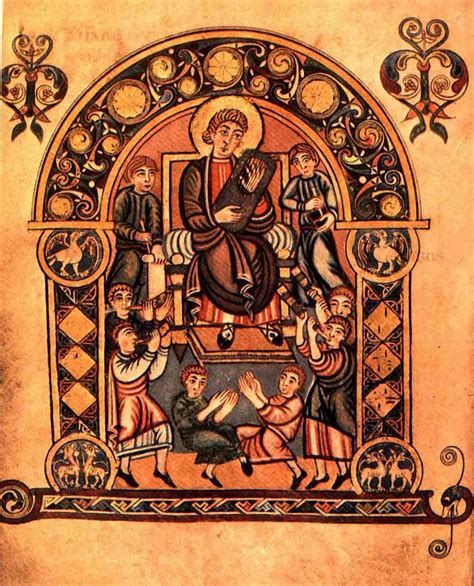 Caedmon The First Known English Poet Medieval Art Medieval Anglo Saxon