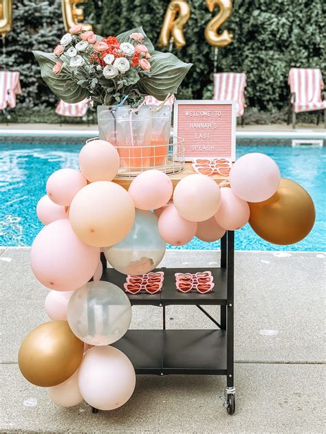 Bachelorette Pool Party Inspiration For A Last Splash For The Bride