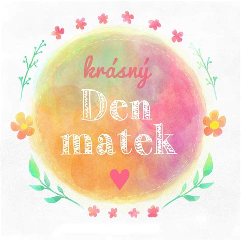 Den matek je skvělou příležitostí, jak se vaší mamince odvděčit za péči, kterou vám v dětství věnovala. TD: Krásný Den matek!