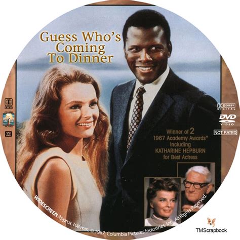 guess who s coming to dinner dvd label 1967 r1 custom