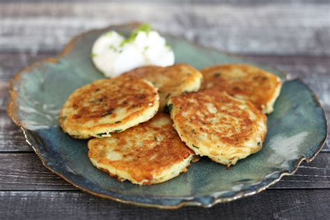 Mashed potato keeps these potato pancakes soft in the middle, but crisp on the outside. Classic Potato Pancakes Recipe