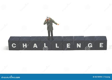 Challenge Stock Photo Image Of Concept Abstract Spelled 8578994