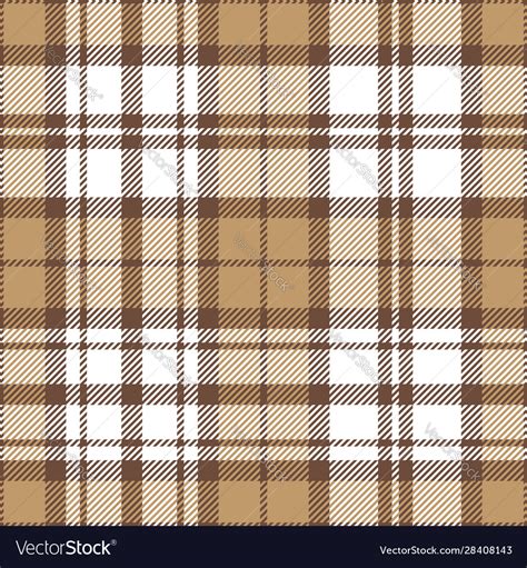 Brown Plaid Pattern Graphic Royalty Free Vector Image