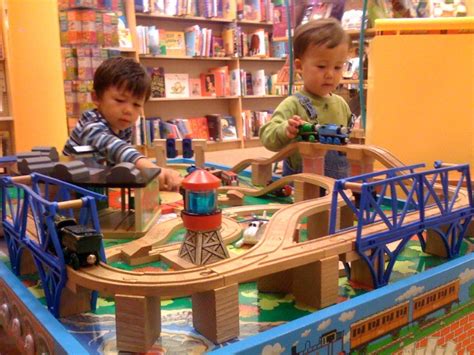 Train Table Barnes And Noble Im Getting Sucked Into Jame Flickr